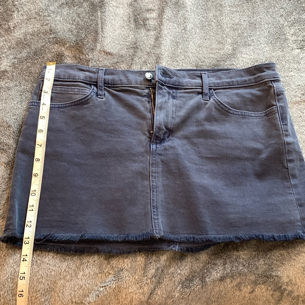 Joe’s jean stretch skirt navy blue